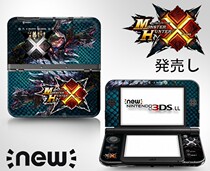 NEW 3DSLL Pain Machine Sticker Stickers NEW3DSXL Pain Stickers Monster Hunter X Hunters Protection Film
