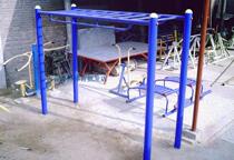 Outdoor Outdoor Fitness Path Tianladder Rib Wood Flat Ladder Cloud Ladder Climbing Facilities District Square Sports Equipment