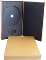 Yellow Pvc Leather Disc Software Case Discharge U Disc Optical Disc Packaging Box Garindog Dvd Box Package Box