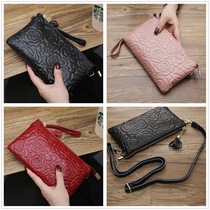 2021 new clutch bag womens bag European and American fashion messenger bag trend white mobile phone bag shoulder bag small bag