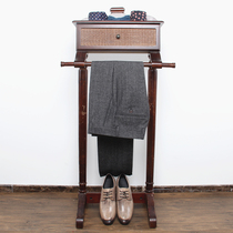 IsirHonour British retro style wool tweed herringbone pattern slim Tide mens trousers gray casual long trousers