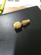 Rosenberg R410A adapter inner wire 1 4 inch SAE outer wire 5 16 inch SAE with Thimble