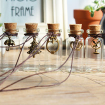 10 mini wishing bottles cork drift bottles glass bottles Creative Birthday Tanabata Valentines Day Christmas gifts