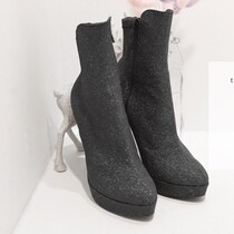 South Korea Sexy Woman Taste Ultra and Waterproof Terrace Artisanal Customize and Ankle Short Boots