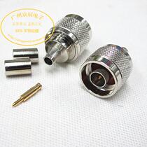 All copper crimp type 50 ohm-5 N type male head mating LMR240 N-J-C-50-4