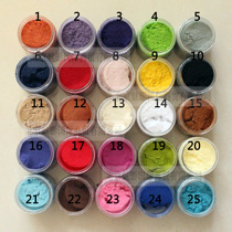 Silicone Velvet Color Silicone Color Fiber Pigment Film Pigment Visual Effects Makeup Silicone Palette Color Silicone Color