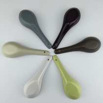 Japanese micro-leisure porcelain tableware small spoon household spoon small soup spoon eating spoon creative spoon