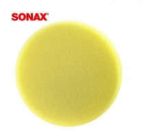 Germany Sonax imported polished sponge wheel sticky disc wax polishing disc 493 100 car supplies Red