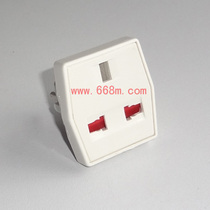 European standard two round pin plug conversion British standard socket European standard plug converter