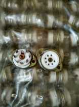 New tube 1A21k21b22p2 tube holder old silver plated small seven feet a bag of 112