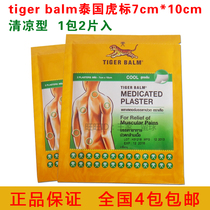 Thailand Tiger Tiger Standard Analgesic Plaster 1 pack * 2 pieces 7 * 10cm cool type