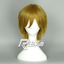 Master lovelive sex turn Koizumi Hanayang linen yellow short hair cosplay anime wig fake hair