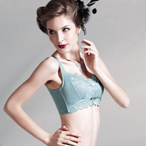 Experience the perfect bandeau bra bra without steel rim lace thin bra gathering adjustment bra WBS0141