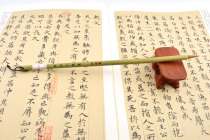 Zou Jianyong brush treasures little wolves watercolor brush beginner Heart Sutra Buddhist scriptures