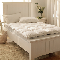 Blue Platinum Childrens Down Mattress Large Square Quilted Down Sheet