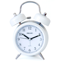 Deli Deli 9025 3 5 inch alarm clock ring crisp sound big stainless steel bracket Limited