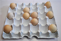  White pulp egg tray 30 pieces breeding transport soundproof packaging gift box special egg tray