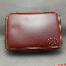 Germany Martin Wess 118 P15 4 leather handmade pipe bag four bucket bag Brown