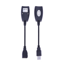 USB RJ45 lan Cable Adapter Extension usb cat5 Extender Adapt