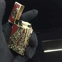 France Dupeng Red Lacquer Year of the Goat Limited Edition Lighter 16197