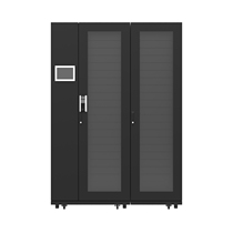 Reddish Data Center Micro-Module Integrated Family Cabinet Double cabinet 10KVA UPS Air conditioning Distribution Ring Control