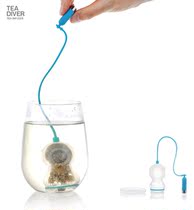 Tea diver cute diver Tea bag Tea leak creative Tea filter silicone Tea maker personality gift