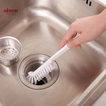 Aisen Kitchen Outfall Cleaning Brush gas cooker Brush Toilet Tile Gap Hard Hair Small brushed right angle brush