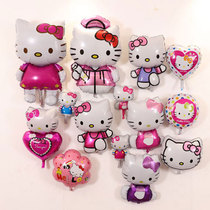Birthday party decoration balloon opening kindergarten Wedding aluminum film balloon KT cat-Hello Kitty series
