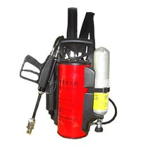 Fine water mist fire extinguishing device Fine water mist fire extinguisher Knapsack high pressure fine water mist test report