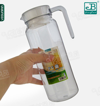 Garbo high temperature plastic kettle anti-drop restaurant bubble teapot transparent pot juice pot drink 8564
