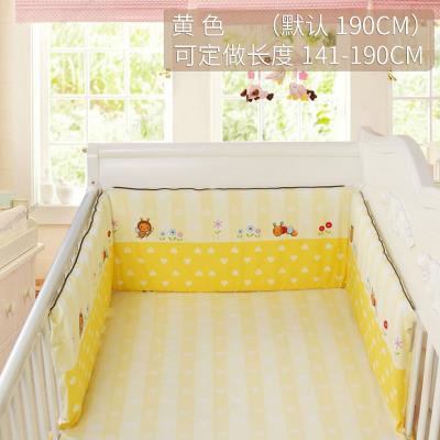 Bed sling splicing bed four-piece block cloth can fence four-sided soft bag fence fence pad removal and washing integrated baby