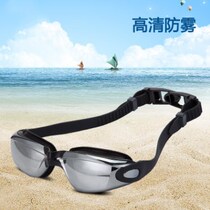 Sanya swimming goggles mens and womens electroplated swimming goggles flat HD waterproof anti-fog swimming goggles goggles