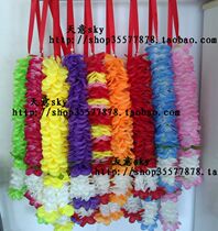 New Hawaiian Ribbon Pendant Garland] Welcome Showroom Performance Bar KTV Night Show Multi-style