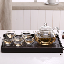 Teraz high-grade kung fu tea set set whole kung fu tea tray explosion-proof high temperature filter tea set