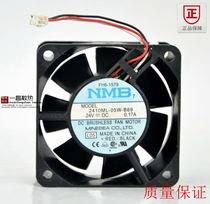 Original Japan NMB 2410ml-05w-b69 6025 24V 0 17A inverter cooling ball fan