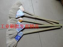 Industrial brush blocking pen wool triangle brush long handle triangle brush foundry wool brush Foundry Special wool brush bottom pattern pen