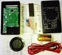 Professional teaching DIY DT830B digital universal meter kit 832 D parts