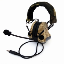 External Edition Gen 4 Chip Comtac-II Noise Cancelling Pickup Headphones Desert Digital Camo Desert-Digital