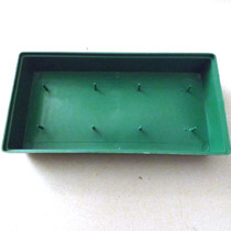 Rectangular needle box conference wedding table flower box apron plastic box