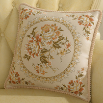 Santa Meiqi sofa cushions Euro style large holding pillow 65X65 with core headboard backrest cushion for nap cushion pillow square