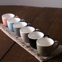  6 pack Nordic simple ceramic espresso coffee cup Household small 100ml flower tea cup Restaurant teacup
