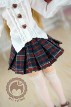 (Meow House)Double-layer wild folding skirt AZONE small cloth 1 6 blythe licca (spot)