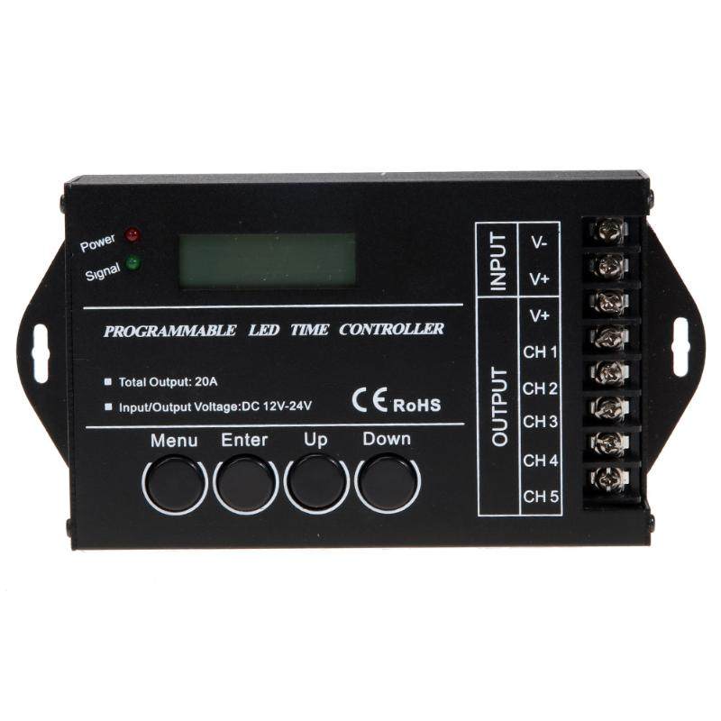 DC12-24V TC421 WiFi Time Programmable LED Controller Time Co