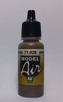 Spanish vallejo(AV paint) 71029 deep soil spray water paint 17ML