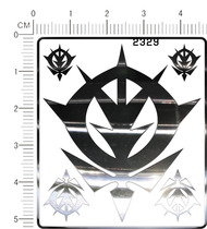 2329209] Diraz Fleet Gien Gion Self-protection metal sticker 1