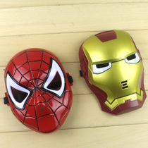 Childrens mask glowing baby Christmas birthday holiday gift prize adult party supplies Iron Man Spider-Man