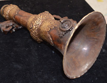 Tibetan Buddhist law trumpet trumpet Suona Tibet Tongqin brass instrument large medium and small