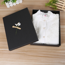 Christmas gift box Rectangular large simple Birthday gift box Creative literature and art small fresh custom LOGO