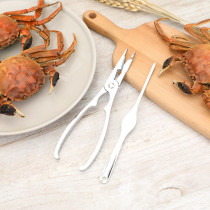 Crab eating tool household suit peeling crab clamp clip hairy crab pliers dismantling crab eating crab tool crab artifact