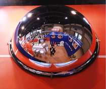 1 meter 1 2 imported acrylic material supermarket anti-theft mirror Convex mirror mirror Spherical mirror Indoor wide-angle mirror